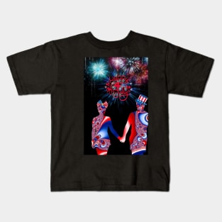 “Happy 4th of July” Kids T-Shirt